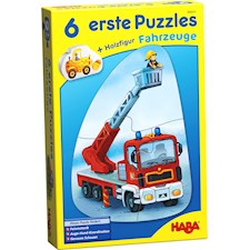 6 erste Puzzles - Fahrzeuge