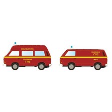 VW T3 2er Set Feuerwehr