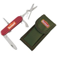 Scout Kindertaschenmesser Nylonetui mit Gürtelschlaufe