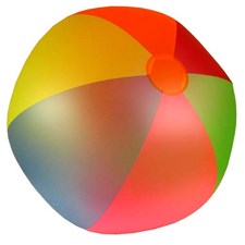 Jumbo Wasserball farbig ca. 85 cm
