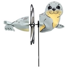 Windspiel Spin Critter Seal ø 32 cm, Länge 63 cm, wetterfest u. lichtbeständig