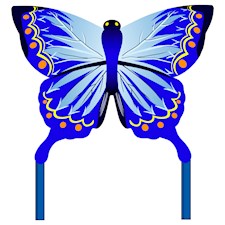 Drachen Ecoline BK Indigo Butterfly Kite, 120x95 cm