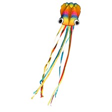 Drachen Rainbow Octopus 70x410 cm, ab 5 Jahren, inkl. Spule mit 40 m Schnur
