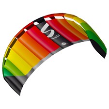Drachen Symphony Pro 2.2 RB Rainbow, 220x73 cm, Schnur 2x25 m auf Winder
