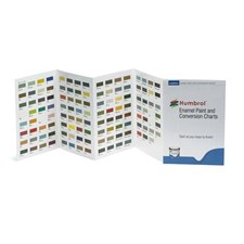 Enamel Colour Chart with hi-spec printing