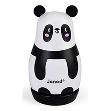 Spieluhr Panda 8x8x14cm mit Musik, aus Holz