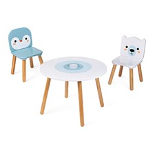 Tisch und 2 Stühle Polar 