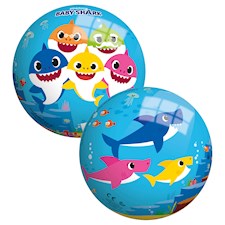 Ball Baby Shark, Ø 13 cm Vinyllball mit Ventil, ab 0 Monaten