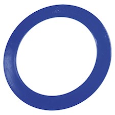 Ring Glitter blau, ø 32 cm