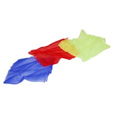 Jongliertuch klein, 3 Stück