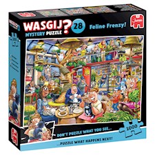 Puzzle Wasgij Mystery 28 Feline Frenzy