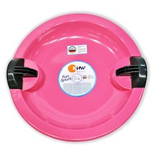 Snow Fun Ufo, pink ø 65 cm, H: 7 cm, 980 g, mit Bremse, ab 8 Jahren