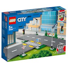 Strassenkreuzung mit Ampeln Lego City, 112 Teile, ab 5 Jahren
