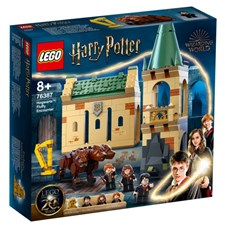 Hogwarts Begegnung mit Fluffy Lego Harry Potter