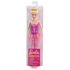 Barbie Ballerina Puppe Puppe blond mit Dutt, Tutu, Spitzenschuhe