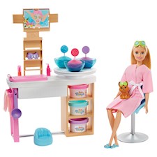 Barbie Wellness Gesichts- masken Spielset