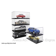 10x Vitrine Kunststoff für 1:43