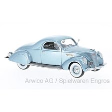 Lincoln Zephyr Coupe, metallic- hellblau