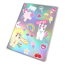 Einhorn Notizbuch und Post-its 