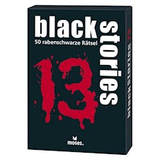 Black Stories 13, d ab 12 Jahren, ab 2 Spieler, makabrer Rätselspass