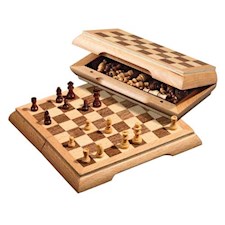 Schach (Reiseformat) - Feld 17 mm - magnetisch