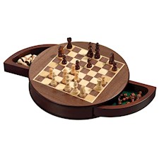 Schach - Feld 25 mm - rund - magnetisch