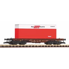 G-Flachwg. mit Container ÖBB Ep.V