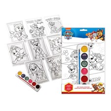 Paw Patrol Mal-Set inklusive Farben 