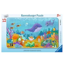 Tierkinder unter Wasser