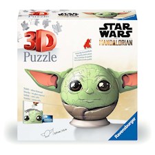 3D Puzzle Ball: Mandalorian Grogu mit Ohren