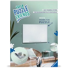 Puzzle-Rahmen weiss 1000 Teile, Format 70 x 50 cm