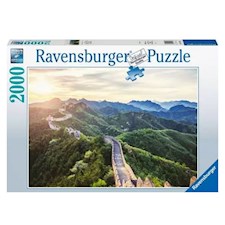 Chinesische Mauer im Sonnenlicht