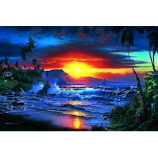 Lassen: Sonnenaufgang