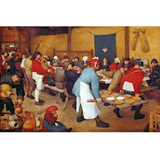 Brueghel der Ältere, Bauernhochzeit