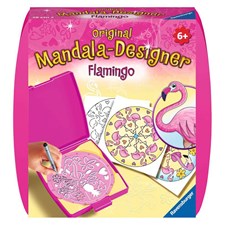 Mini Mandala-Designer Flamingo