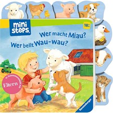 Wer macht miau? Wer bellt Wau-wau?