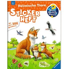 WWW Stickerheft: Heimische Tiere