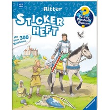 WWW Stickerheft: Ritter