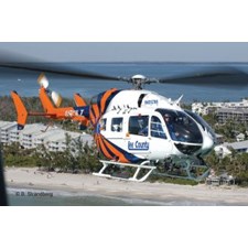 Plastikmodell Helikoper Eurocopter EC145 MEDSTAR/POLIZEI