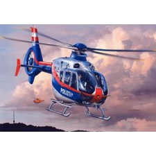 Plastikmodell Helikoper Eurocopter EC-135 Bundespolizei