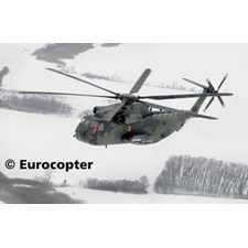 Plastikmodell Helikoper Sikorsky CH53GA