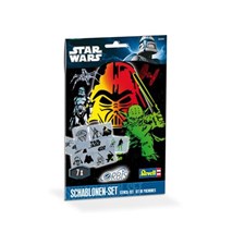 Orbis Airbrush für Kinder Schablonen-Set Boys Star Wars