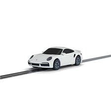 Micro Scalex Porsche 911 Turbo Car - White