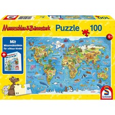 Reise um die Welt  mit Büchlein
