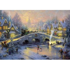 Winterliches Dorf