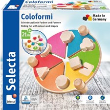 Coloformi Schiebespass mit Farben und Formen 19cm 