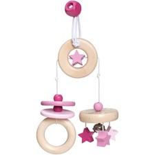 Minitrapez Sternchen Spass rosa 15.5cm