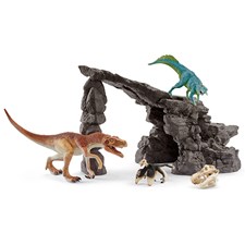Dinoset mit Höhle