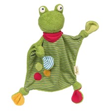 Schnuffeltuch Frosch Green 