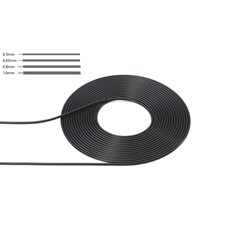 Cable 2.0m (0.8mm Dia. / schwarz)